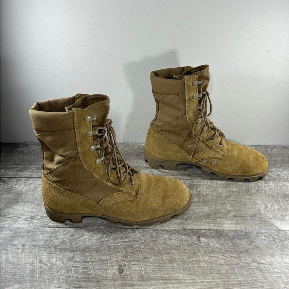 McRae Coyote 8190 Desert Hot Weather Mens Soft Toe Combat Panama Sole Boots 10